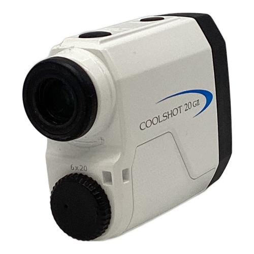 Nikon (ニコン) ゴルフ距離測定器 ホワイト ケース付  COOLSHOT 20 GII