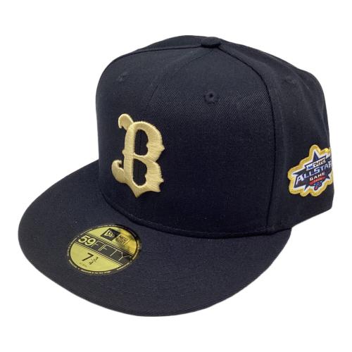 New Era (ニューエラ) 応援グッズ 7 3/4(61.5cm) ネイビー 2024オールスター オーセンティック オリックス・バファローズ 帽子 プロ仕様モデル