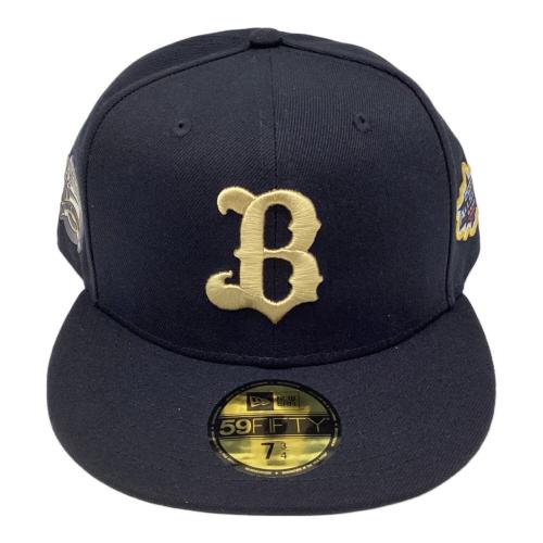 New Era (ニューエラ) 応援グッズ 7 3/4(61.5cm) ネイビー 2024オールスター オーセンティック オリックス・バファローズ 帽子 プロ仕様モデル