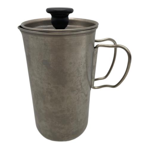 Snow peak (スノーピーク) コーヒー用品 CS-111 チタンカフェプレス 3カップ