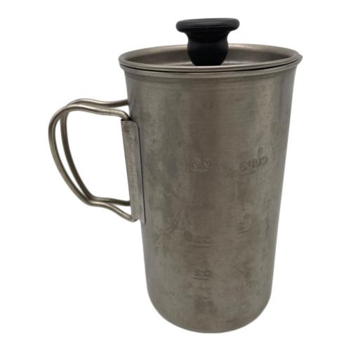 Snow peak (スノーピーク) コーヒー用品 CS-111 チタンカフェプレス 3カップ
