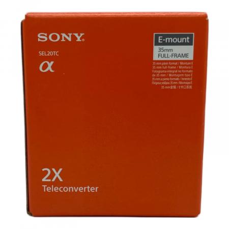 SEL20TC 13個　新品未開封 SONY (ソニー) テレコンバーターレンズ SEL20TC｜トレファクONLINE