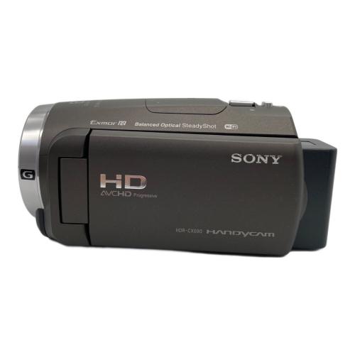 SONY (ソニー) デジタルビデオカメラ 箱付 251万画素 SDカード/メモリースティックマイクロ対応 光学30倍ズーム HDR-CX680 4108188