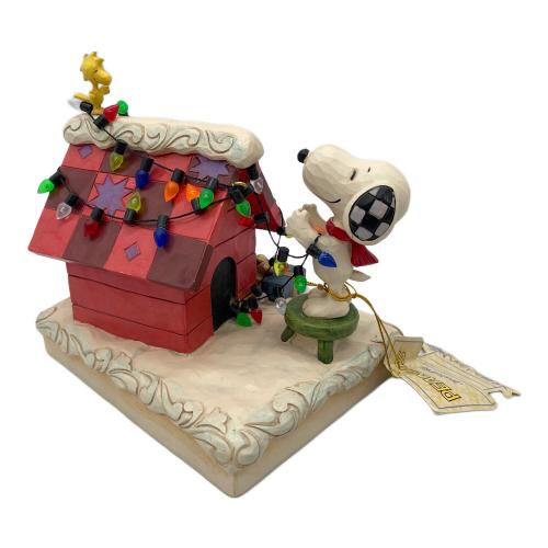 PEANUTS (ピーナッツ) インテリア小物 6010322 Snoopy with WS Decorating Dog JimShore 箱付