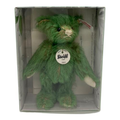 Steiff (シュタイフ) テディベア グリーン 2014 クラブ限定ミニベア