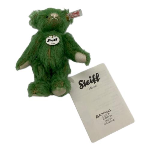 Steiff (シュタイフ) テディベア グリーン 2014 クラブ限定ミニベア