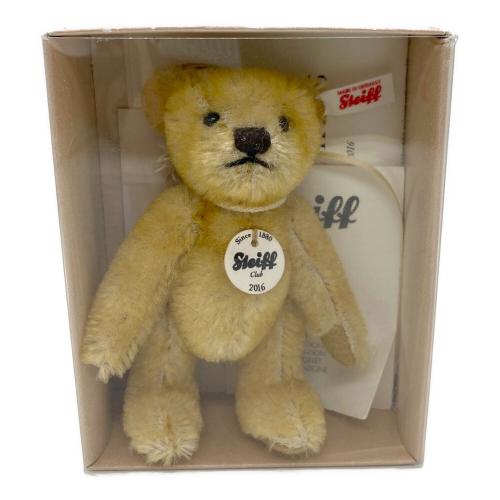 Steiff 2016年シュタイフクラブ会員限定テディベア「メイプル」 Steiff (シュタイフ) テディベア ベージュ 2016 クラブ限定