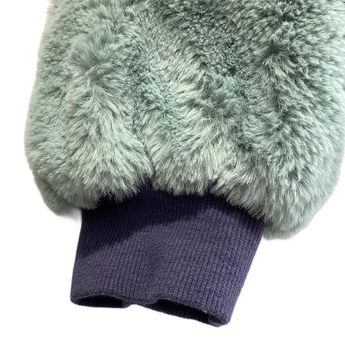 PW CIRCULUS (ピーダブリュサーキュラス) ゴルフウェア(トップス) レディース SIZE 2 ブルー FAUX FUR BLOUSON