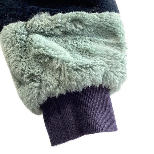 PW CIRCULUS (ピーダブリュサーキュラス) ゴルフウェア(トップス) レディース SIZE 2 ブルー FAUX FUR BLOUSON