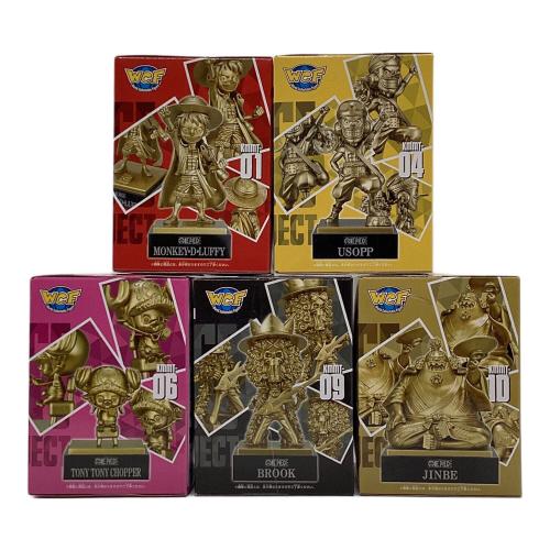 ONE PIECE (ワンピース) フィギュア 5点セット ワールドコレクタブルフィギュア 熊本復興プロジェクト