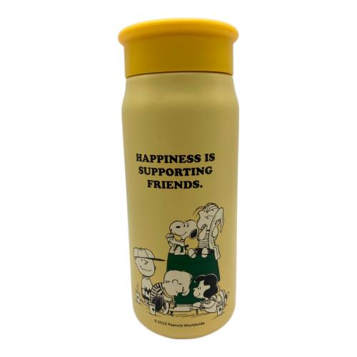 STARBUCKS COFFEE (スターバックスコーヒー) ステンレスミニボトル PEANUTS イエロー 355ml