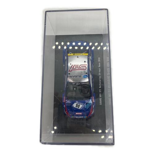 EBBRO (エブロ) SUBARU WRX STI Nurburgring 24-hour Race 2018 ミニカー 1/43スケール