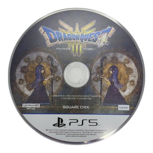 ドラゴンクエストIII そして伝説へ… Playstation5用ソフト CERO B (12歳以上対象)