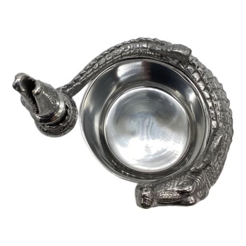 Arthur Court ワイン キャディ & ストッパー セット アリゲーター キャップ・箱付