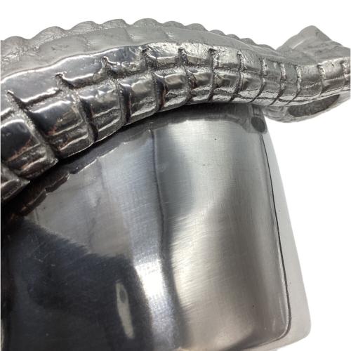 Arthur Court ワイン キャディ & ストッパー セット アリゲーター キャップ・箱付