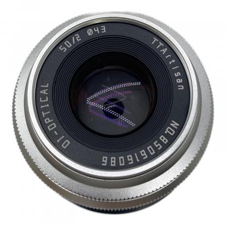 レンズ(単焦点) TTArtizan 50mm F2.0 銘匠光学 TTArtisan 50mm f/2 ブラック 単焦点レンズ | 焦点工房