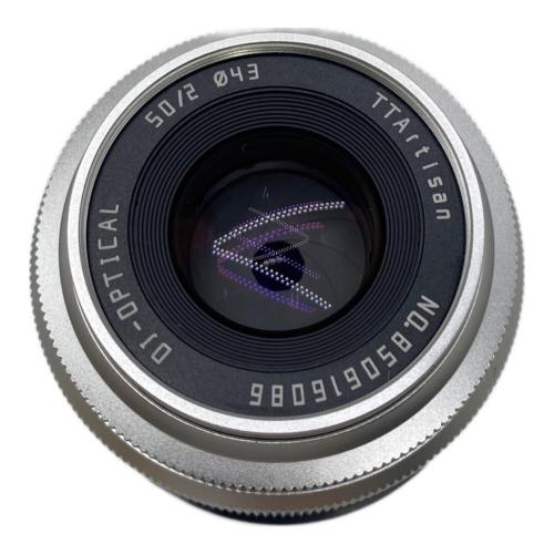 TTArtisan (ティーティーアーティザン) 単焦点レンズ 50ｍｍ F2.0 -