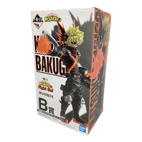 僕のヒーローアカデミア (ボクノヒーローアカデミア) フィギュア 一番くじ Fight On! B賞 爆豪勝己 MASTERLISE