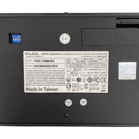 FILCO キーボード   FKBN108M/JB2 Amazon | FILCO Majestouch2 キーボード工房モデル 108フルキー