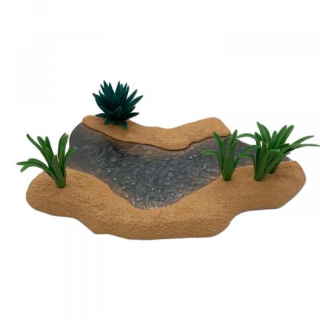 schleich (シュライヒ) ワイルドライフ フィギュア 水飲み場セット 欠