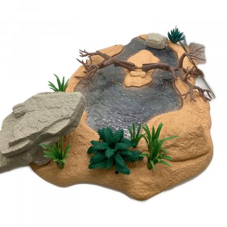 schleich (シュライヒ) ワイルドライフ フィギュア 水飲み場セット 欠