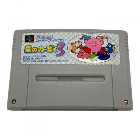 Nintendo (ニンテンドー) 星のカービィ3 スーパーファミコン用ソフト
