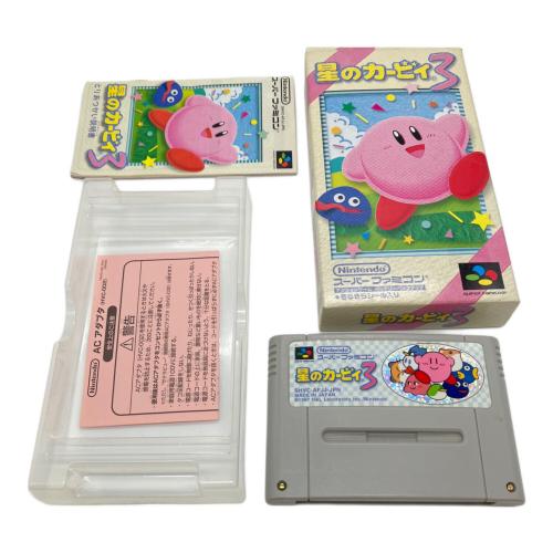 Nintendo (ニンテンドー) 星のカービィ3 スーパーファミコン用ソフト -