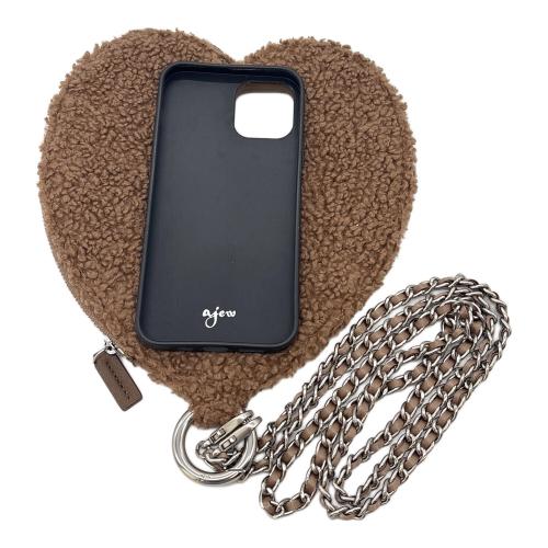 ajew (エジュー) fluffyスマホケース iphone12/12pro