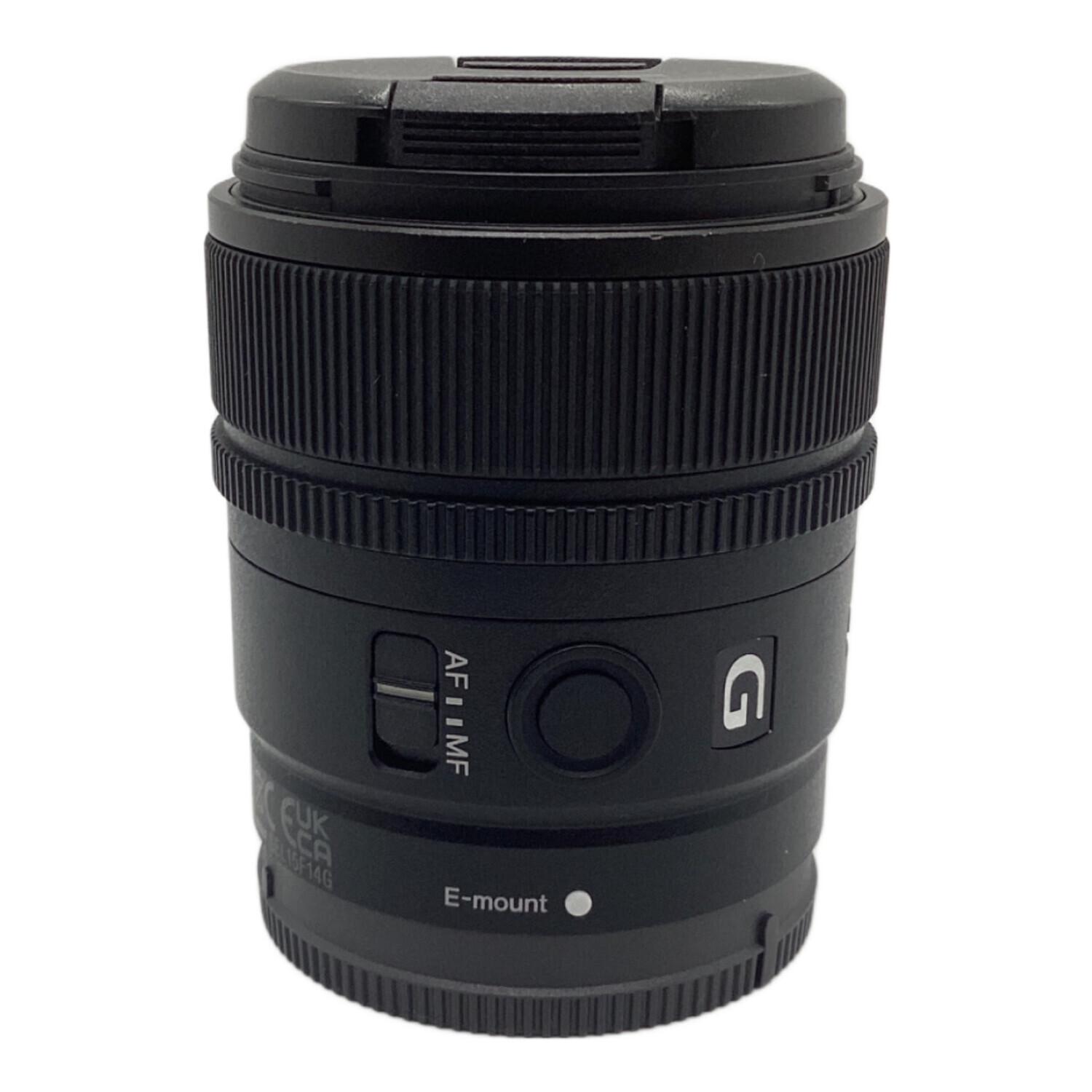 【美品】SEL15F14G Sony Eマウント Gレンズ SONY (ソニー) 単焦点レンズ E1.4/15G SEL15F14G 15mm 1.4 Eマウント