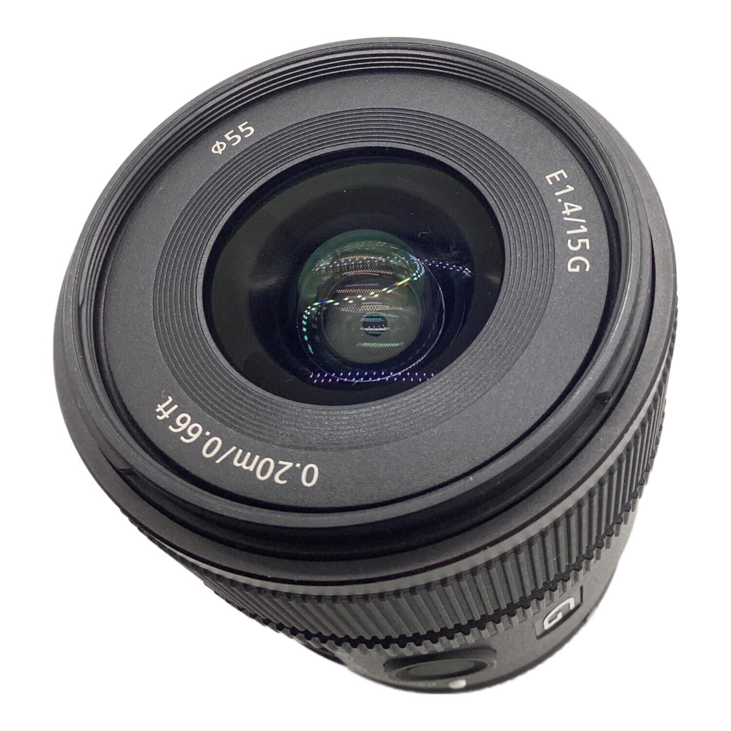 [保護レンズ付き]SEL15F14G Eマウントレンズ 保護レンズ付き]SEL15F14G Eマウントレンズ 保護レンズ付き]SEL15F14G