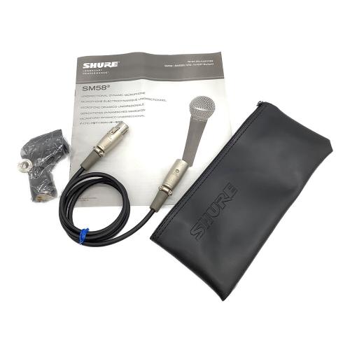 SHURE (シュア) ダイナミックマイク SM58