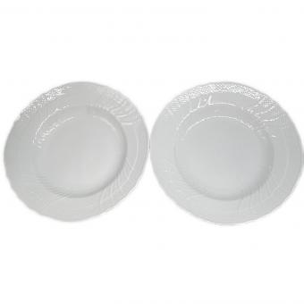 RICHARD GINORI (リチャードジノリ) スーププレート ベッキオ・ホワイト 2Pセット