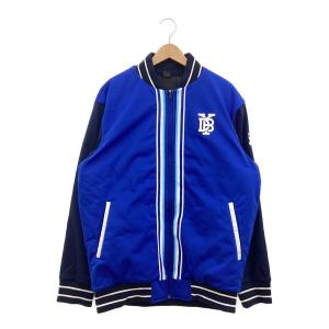 横浜DeNAベイスターズ (ヨコハマディーエヌエーベイスターズ) 応援グッズ XO ブルー NPBマーク有 ブルゾン 【51】宮崎敏郎 プロ仕様モデル DX-A2397PC