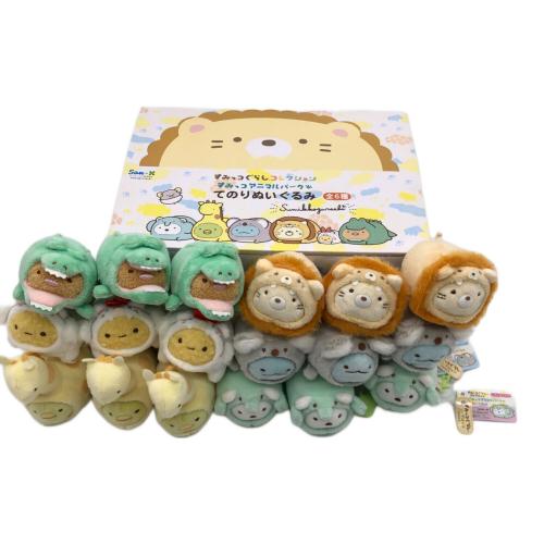san-x (サンエックス) ヌイグルミ すみっコアニマルパーク てのりぬいぐるみ 18個入りアソートBOX MF05601