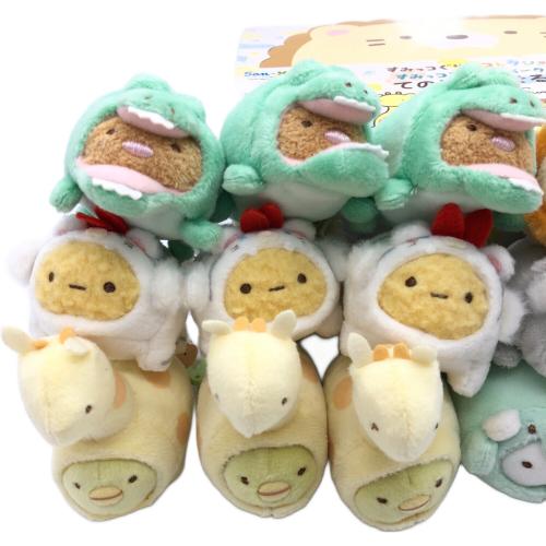 san-x (サンエックス) ヌイグルミ すみっコアニマルパーク てのりぬいぐるみ 18個入りアソートBOX MF05601