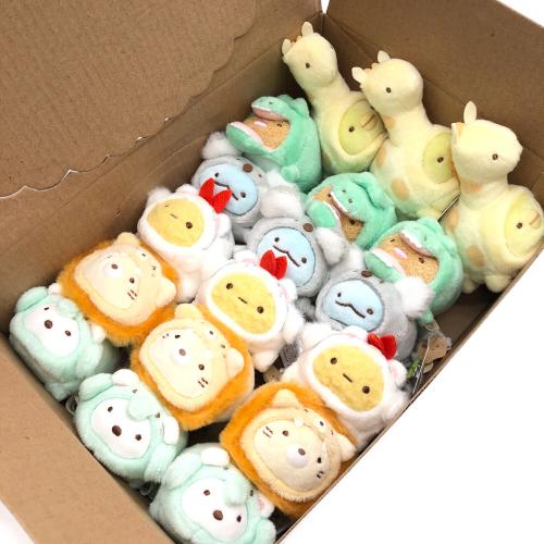 san-x (サンエックス) ヌイグルミ すみっコアニマルパーク てのりぬいぐるみ 18個入りアソートBOX MF05601