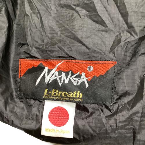 NANGA (ナンガ) マミー型シュラフ(ダウン) ブラック L-Breath オーロラ