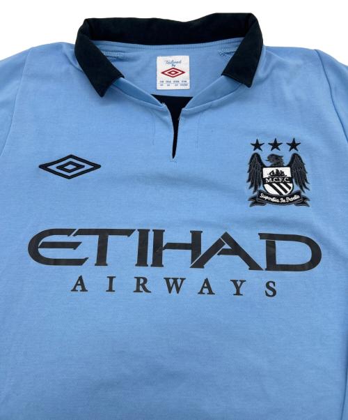 UMBRO (アンブロ) Manchester City 12/13 ホームユニフォーム ブルー サイズ:40