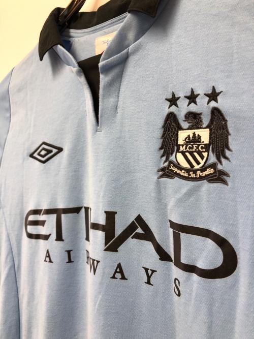 UMBRO (アンブロ) Manchester City 12/13 ホームユニフォーム ブルー サイズ:40