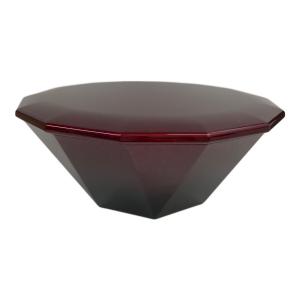 OMOF 銀箔茜 蓋付きボール サステモ