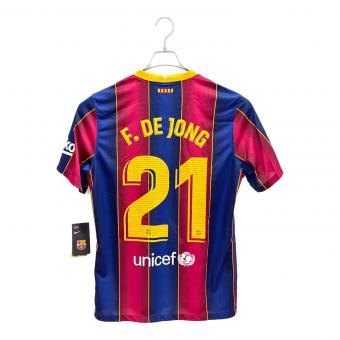 FCバルセロナ (エフシーバルセロナ) サッカーユニフォーム SIZE L レッド×ブルー フレンキー・デ・ヨング【21】20/21シーズンホーム NIKE レプリカ