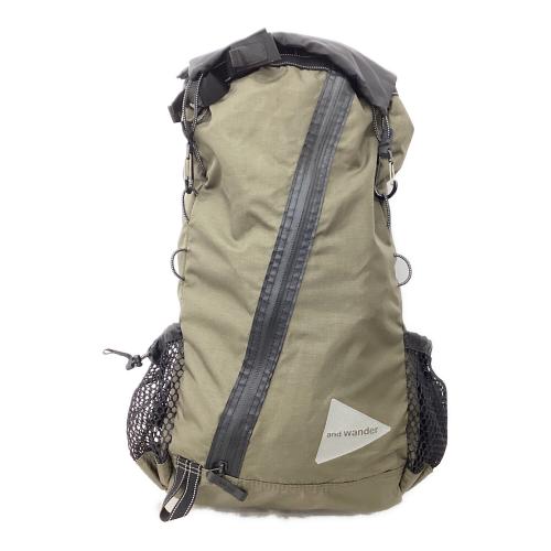 and wander (アンドワンダー) 30L backpack オリーブ AW-AA912