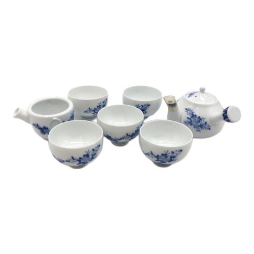 深川製磁 玉露揃 急須・湯冷まし・湯呑５客セット