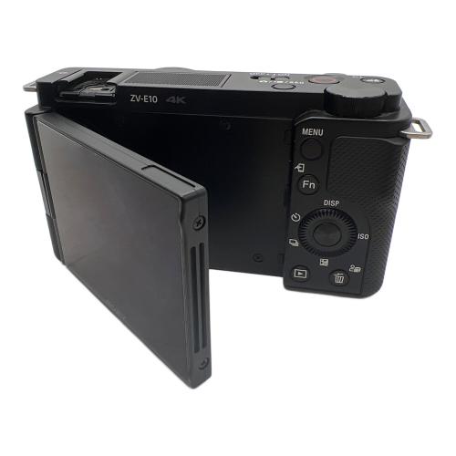 SONY (ソニー) デジタル一眼レフカメラ 単焦点レンズキット（E 16mm F2.8） ZV-E10 2500万画素 APS-C/23.5mm×15.6mm/CMOS 専用電池 3041050