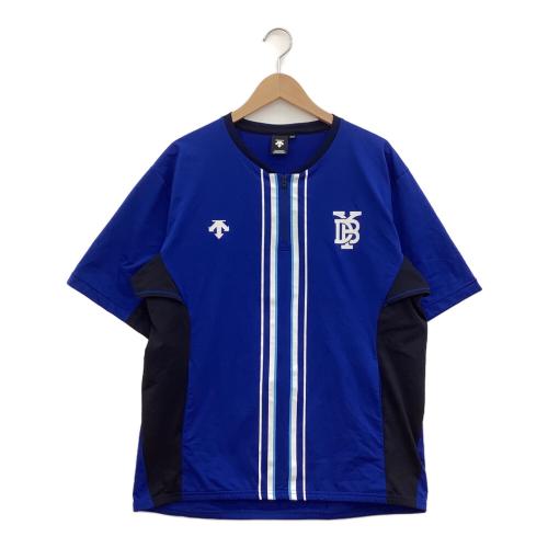横浜DeNAベイスターズ (ヨコハマディーエヌエーベイスターズ) 応援グッズ SIZE XO ブルー DESCENTE ユニフォーム オーセンティックチームウェア DX-A2402PC
