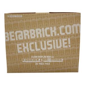 BEAR BRICK (ベアブリック) KUBRICK & BE@RBRICK用フィギュアケース 20個セット