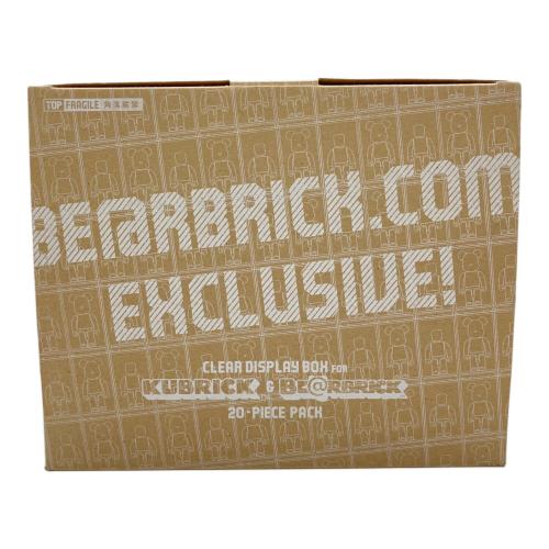 BEAR BRICK (ベアブリック) KUBRICK & BE@RBRICK用フィギュアケース 20個セット