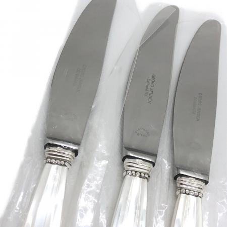 ジョージジェンセン激レア品 ナイフレスト6客SV925 袋付 141g