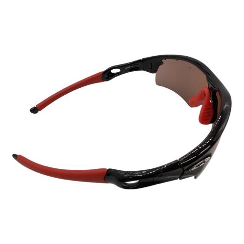 OAKLEY (オークリー) スポーツサングラス レッド 09-760 Radar 偏光レンズ(POLARIZED)