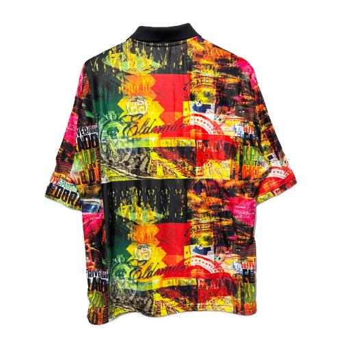 MARK&LONA (マークアンドロナ) ゴルフウェア(トップス) メンズ SIZE 50 レッド ポロシャツ MLM-3A-AP01